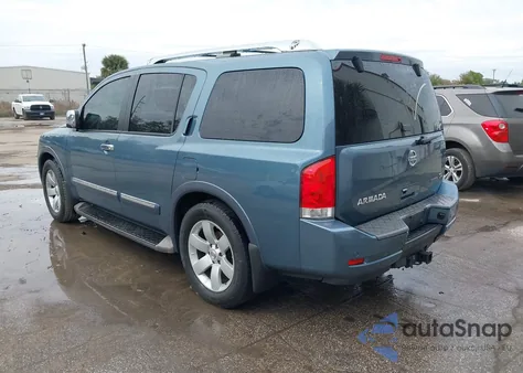 2011 Nissan Armada Sl from USA, damaged, VIN 5N1BA0ND7BN610514